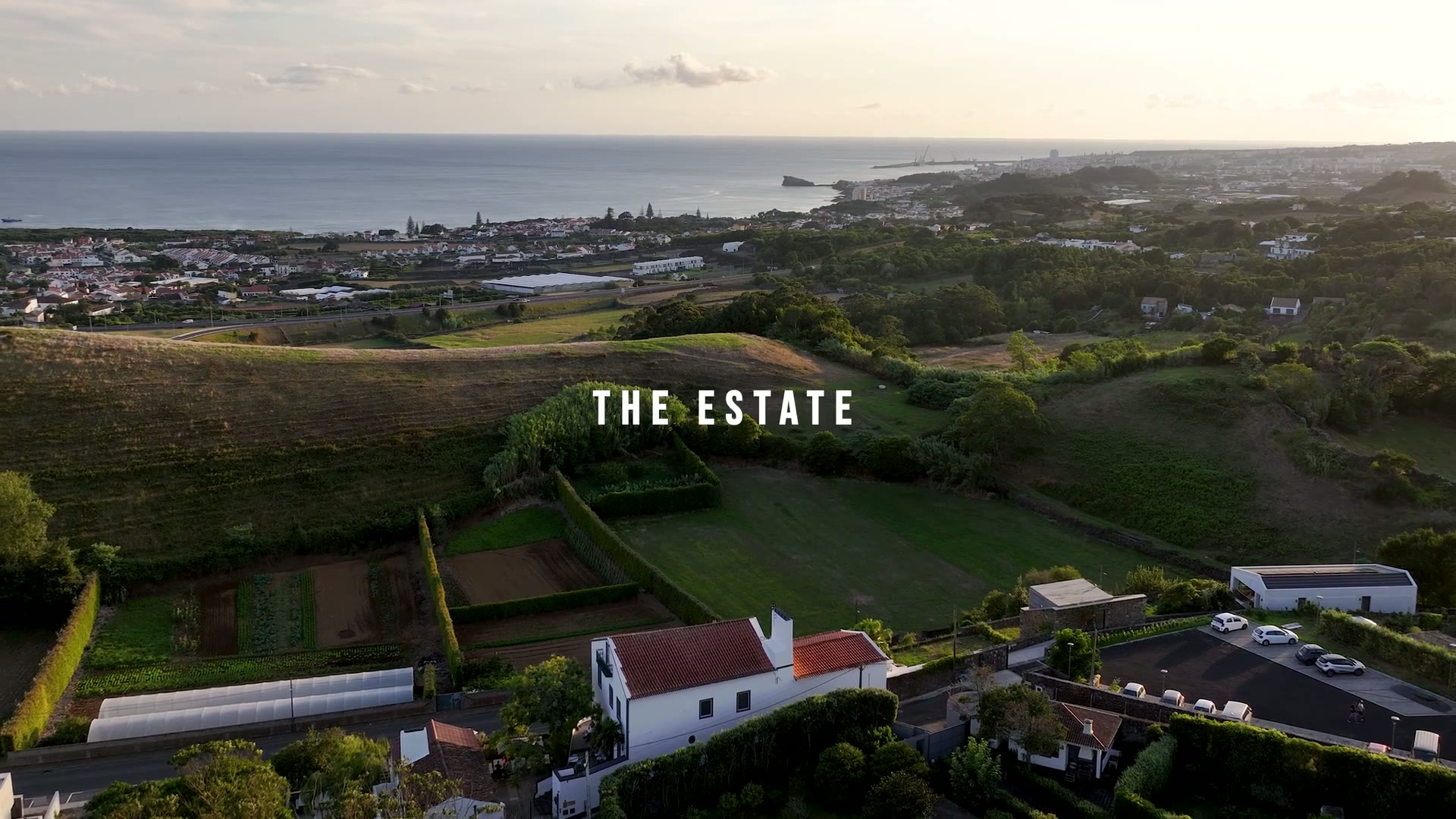 Solar Branco Eco Estate, the white manor house and gardens