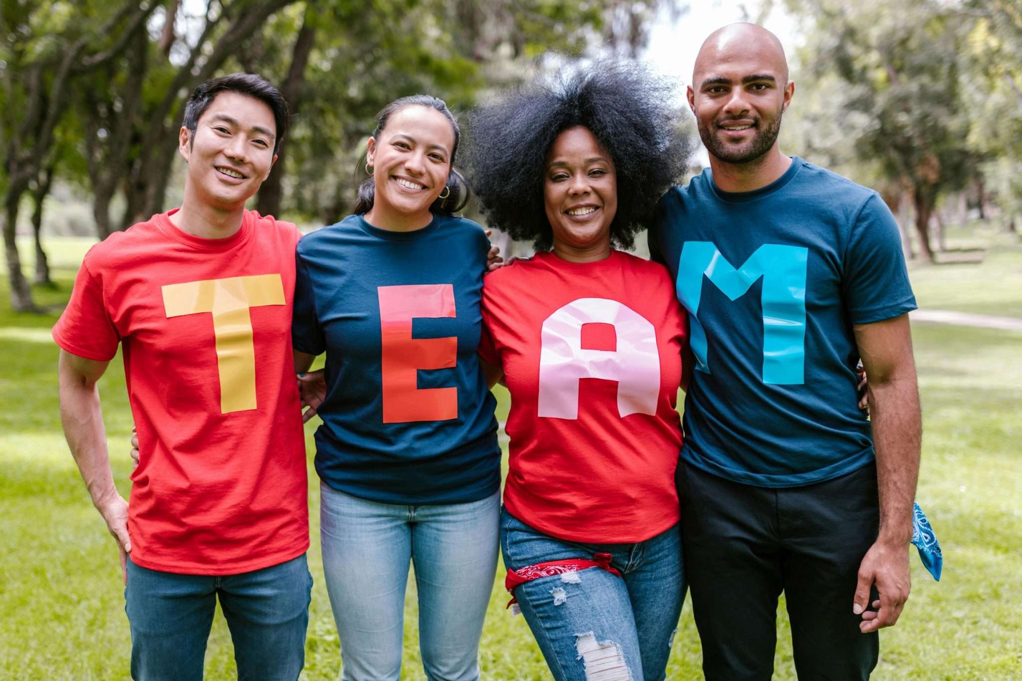 A colourful cohesive and productive team